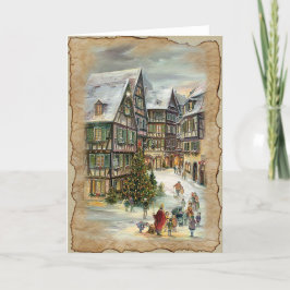Weihnachten in der Stadt - Grußkarte