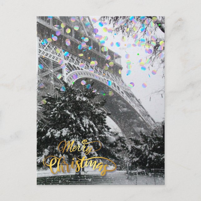 Weihnachten in der Stadt. Postkarte (Vorderseite)