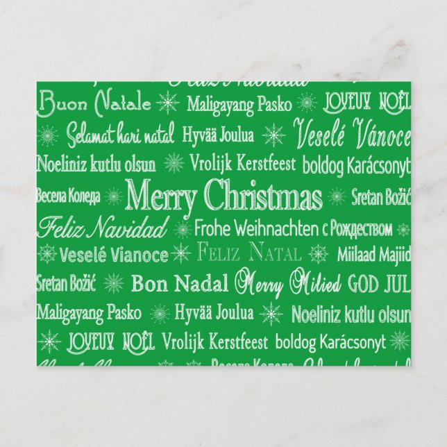 Weihnachten in der Welt (Vorderseite)