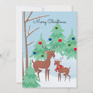 Weihnachten in der Woods Flat Holiday Card