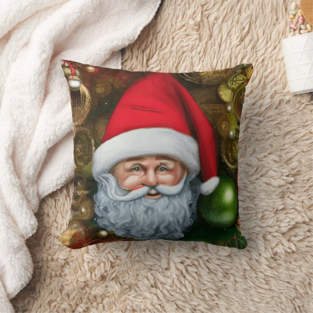 Weihnachten in einer Weihnachtsfantasiewelt Kissen (Decke)