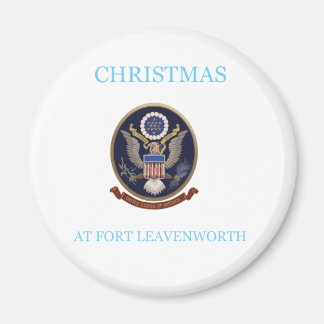 Weihnachten in Fort Leavenworth 2 Magnet