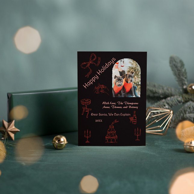 Weihnachten in Handschrift Karte (Von Creator hochgeladen)