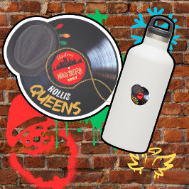 Weihnachten in Hollis Queens Aufkleber