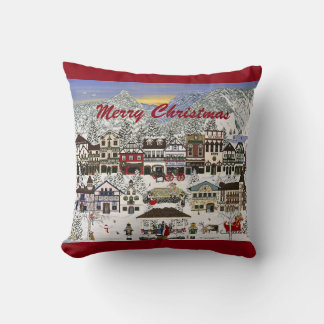 Weihnachten in Leavenworth Washington Pillow Kissen