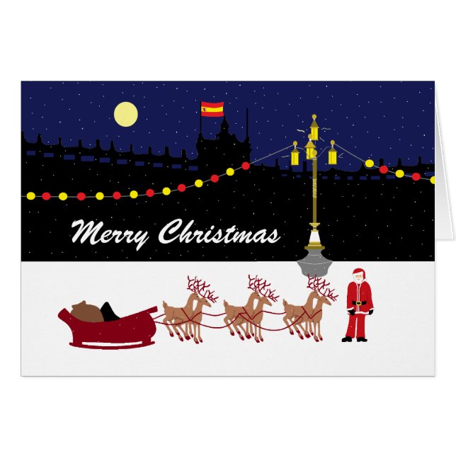 Weihnachten in Madrid (Vorderseite (Horizontal))