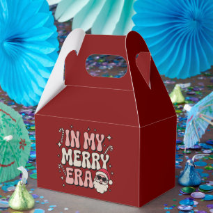 Weihnachten in meiner fröhlichen Ära Cute Groovy X Geschenkschachtel
