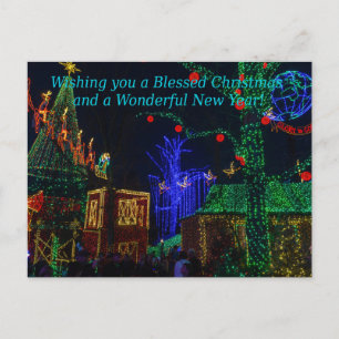 Weihnachten in Midtown Grüße Weihnachten Postkarte