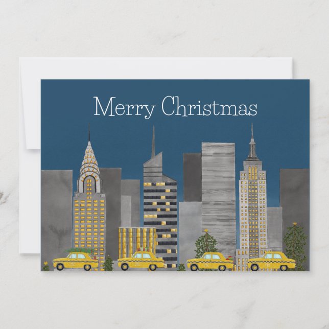 Weihnachten in New York City individuell anpassbar (Vorderseite)