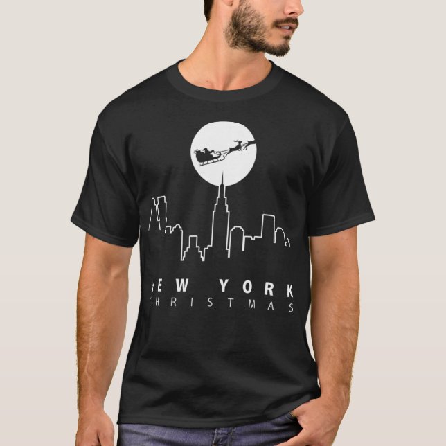 Weihnachten in New York City  T-Shirt (Vorderseite)