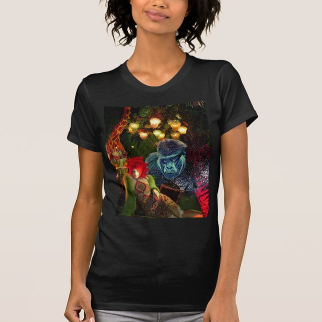 Weihnachten in New York Display T-Shirt (Vorderseite)