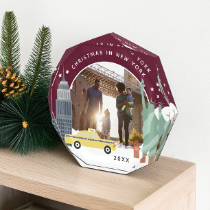 Weihnachten in New York Keepake Fotoblock