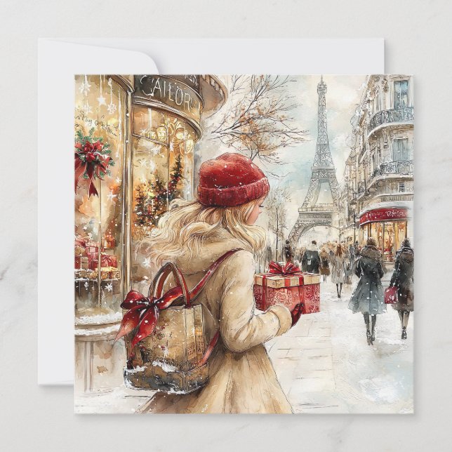 Weihnachten in Paris (Vorderseite)