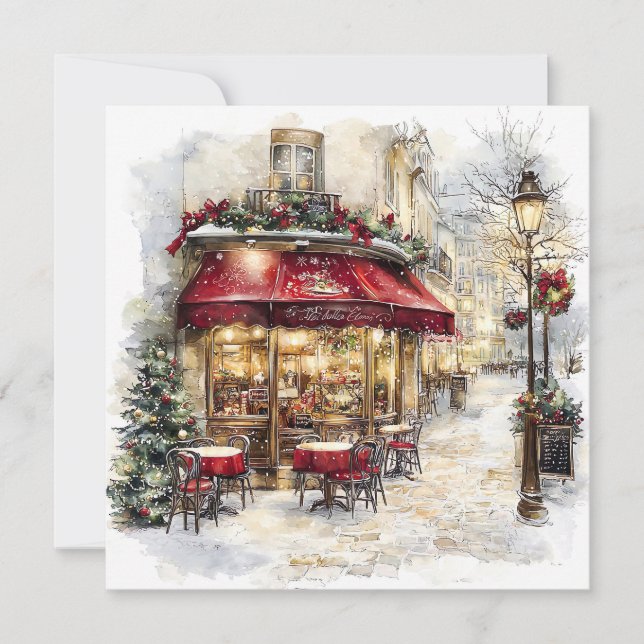 Weihnachten in Paris (Vorderseite)