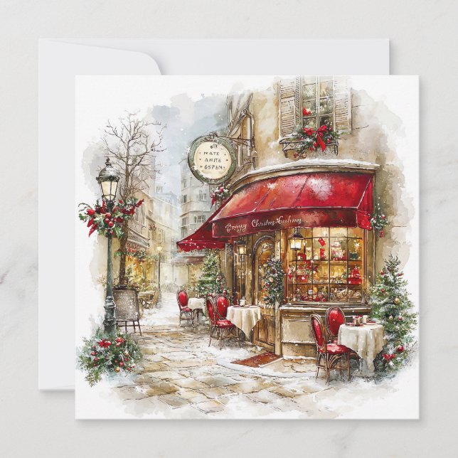 Weihnachten in Paris (Vorderseite)