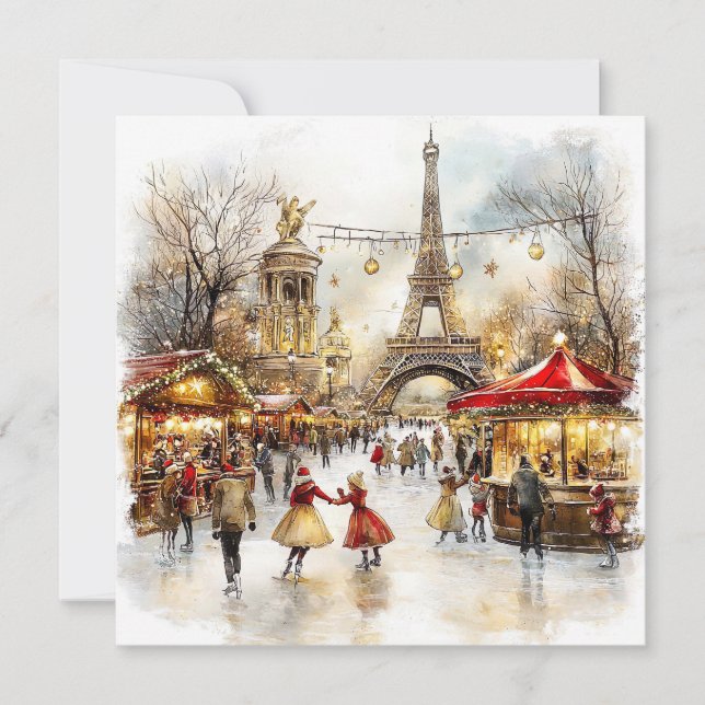 Weihnachten in Paris (Vorderseite)