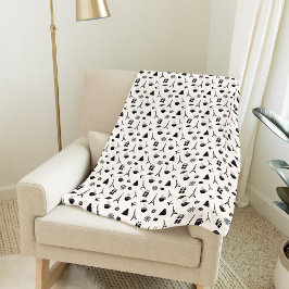 Weihnachten in Paris | GEMUSTERT Fleecedecke