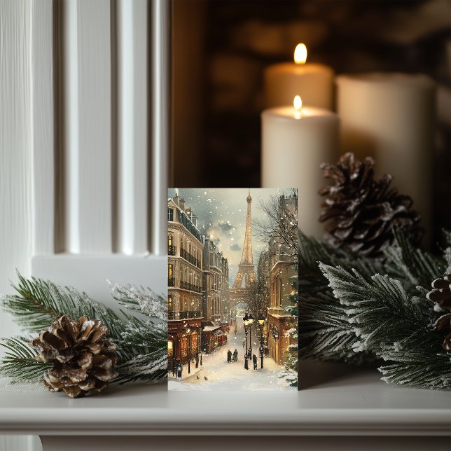 Weihnachten in Paris: Gemütliche Eiffelturmstraße (Von Creator hochgeladen)