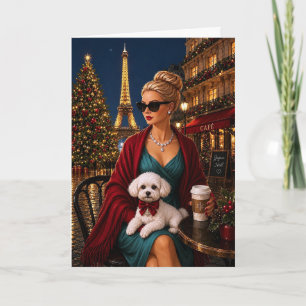 Weihnachten in Paris,Poodle Holiday