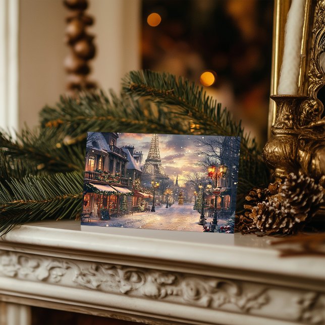 Weihnachten in Paris: Twilight im Eiffelturm (Von Creator hochgeladen)