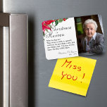 Weihnachten in Poinsettia im Paradies Foto Magn Magnet<br><div class="desc">Weihnachtsgrün Poinsettia mit einem speziellen Zitat für Ihre Liebe ein Magnet. Geben Sie ihren Namen und ihr Datum ein. Ein perfektes Geschenk für sich selbst oder für jemanden,  der etwas Besonderes ist.</div>