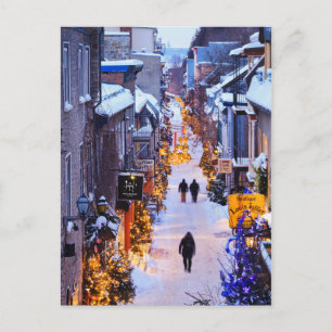 Weihnachten in Quartier Petit Champlain, Quebec