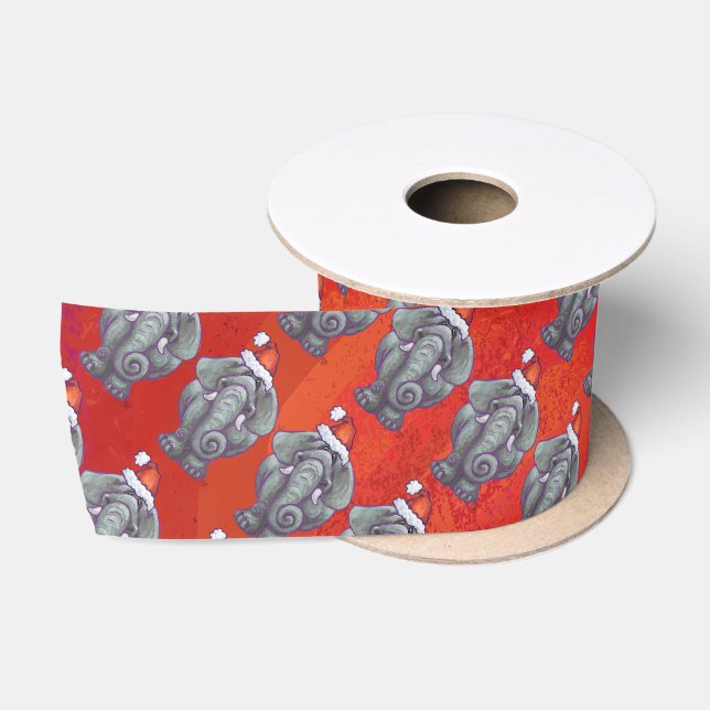 Weihnachten in Rot Satinband (Spule)