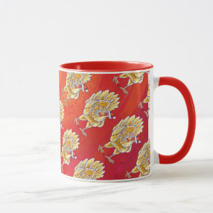 Weihnachten in Rot Tasse