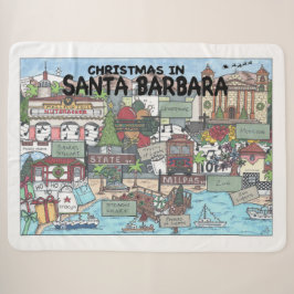 Weihnachten in Santa Barbara Sherpadecke