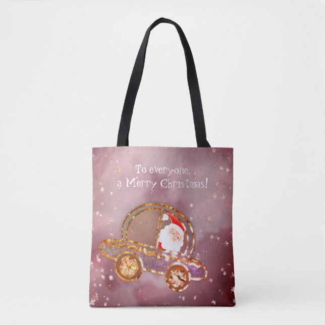 Weihnachten in seinem Auto Tasche (Vorderseite)