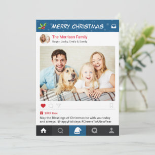 Weihnachten Instagram Rahmen Urlaubsgrüße Foto