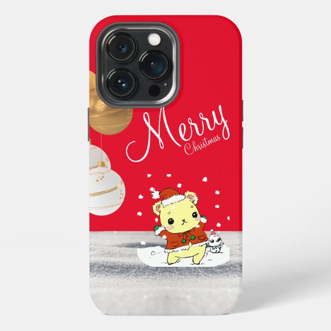 Weihnachten iPhone 13 Pro Hülle (Hinten)