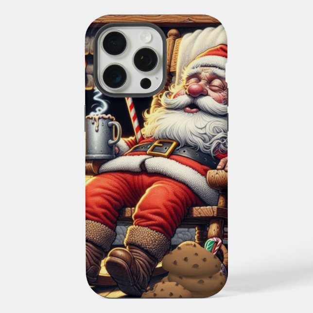 Weihnachten iPhone 15 Pro Max Hülle (Rückseite)