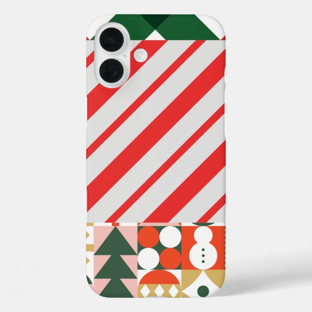 Weihnachten iPhone 16 Plus Hülle (Rückseite)