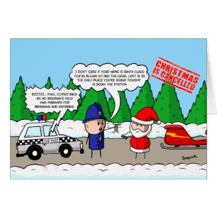 Weihnachten ist abgesagt - der Weihnachtsmann bläs