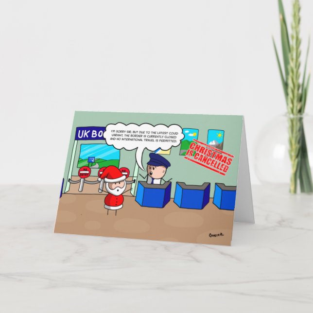 Weihnachten ist abgesagt - Der Weihnachtsmann ist  (Vorderseite)