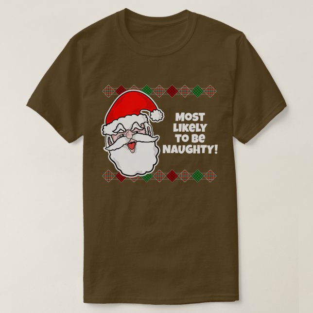 Weihnachten ist am wahrscheinlichsten... Joke T -  T-Shirt (Design vorne)