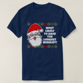 Weihnachten ist am wahrscheinlichsten... Joke T -  T-Shirt