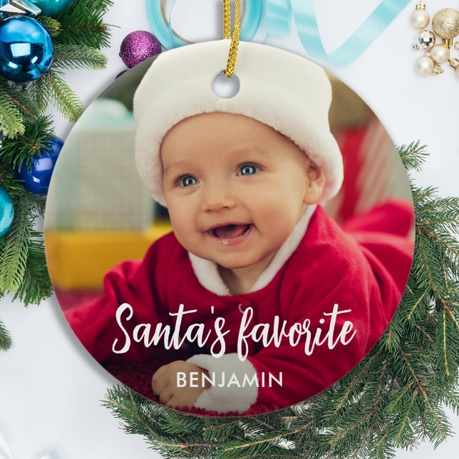 Weihnachten ist das Lieblings-Foto für Niedliche K Keramik Ornament (Von Creator hochgeladen)