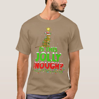 Weihnachten ist dieses Jolly genug Bengalische Kat T-Shirt
