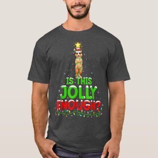 Weihnachten ist dieses Jolly genug Meerkat Christm T-Shirt