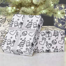 Weihnachten ist eine schwarz-weiße Farbe für sich