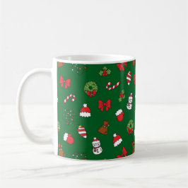 Weihnachten ist HIER - Joyful Weihnachten 2024 Kaffeetasse