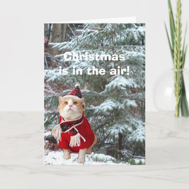 Weihnachten ist in der Luft! (Vorderseite)