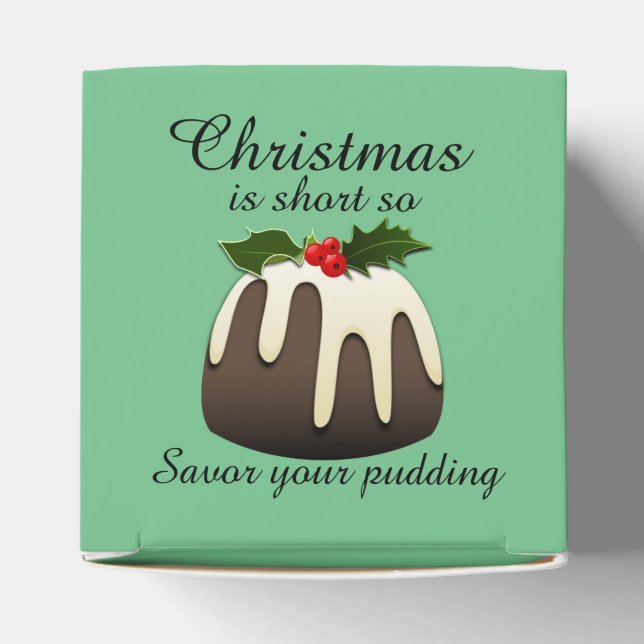 "Weihnachten ist kurz, also gönnen Sie sich Ihr Pu Geschenkschachtel (Oben)