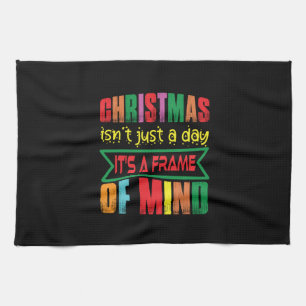 Weihnachten ist nicht nur ein Tag Geschirrtuch