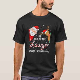 Weihnachten ist schön zum Anwalt, den der Weihnach T-Shirt