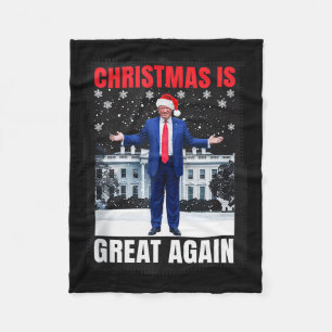 Weihnachten ist wieder großartig lustiger Donald T Fleecedecke