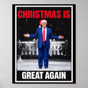 Weihnachten ist wieder großartig Xmas Pyjama Lusti Poster