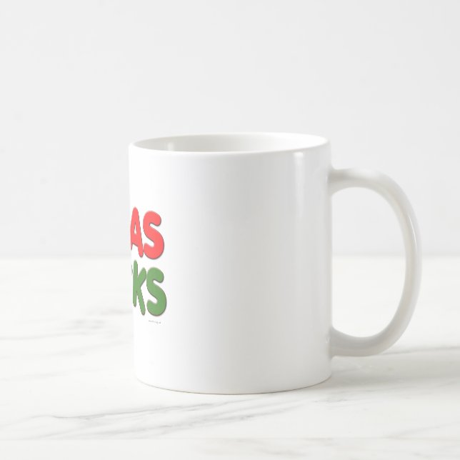Weihnachten ist zum Kotzen Kaffeetasse (Rechts)